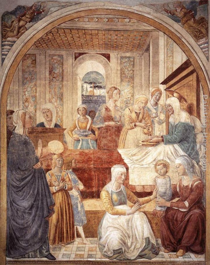 Benozzo di Lese di Sandro Gozzoli Birth of Mary